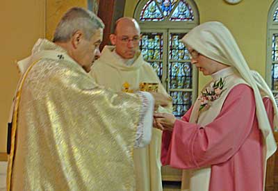 Receiving Holy Communion